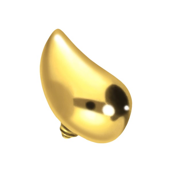 PIERCINGLINE Titanium Piercing Dermal Anchor Attachment Replacement Tears, Choice of