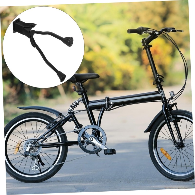 BIUDECO Bike Kickstand Holder Double Leg Support Folding Bike Parking