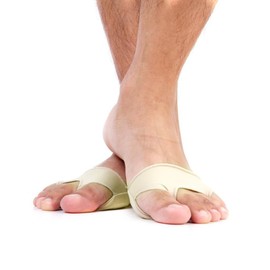 LALAFINA Forefoot Cushion Pad Toe Pads for Foot Protection Metatarsal Absorber Size s Skin