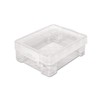 Stackable Crayon Box - Clear (4 Pack)