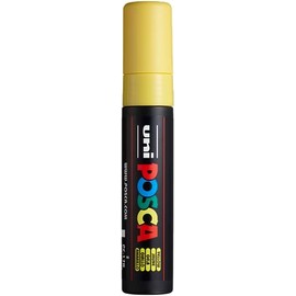 Posca - Marcador de pintura acrílica, extra ancho, amarillo