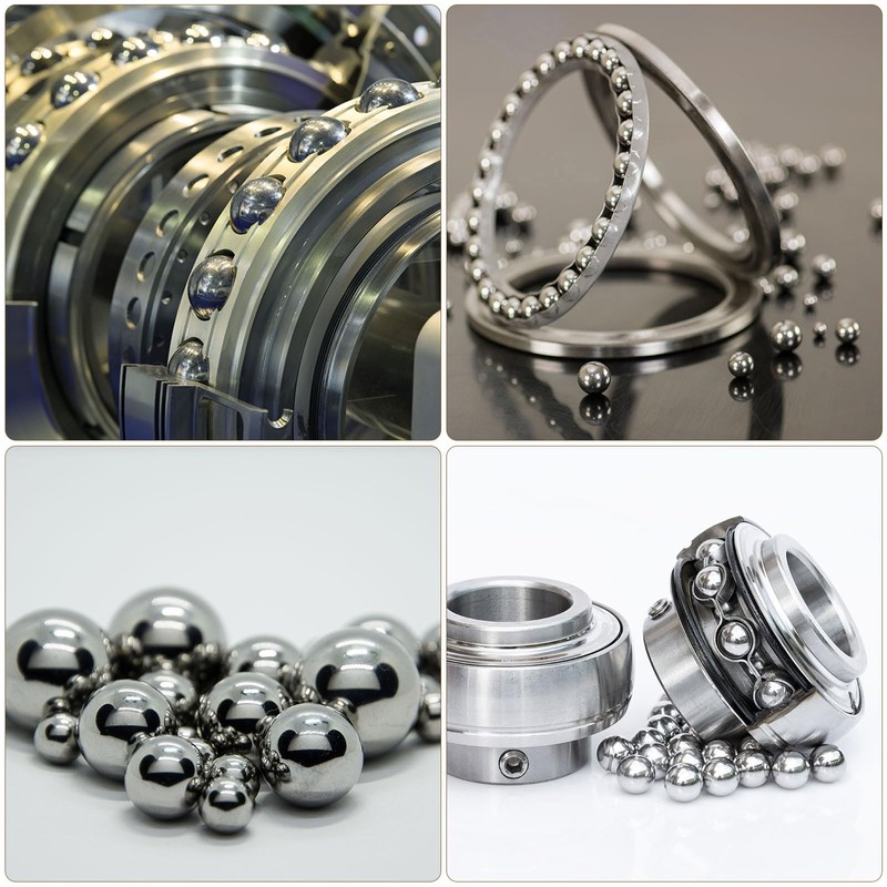sourcing map 50 Pcs 9 mm Bearing Balls 304 Stainless