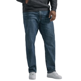 Lee Men's Big & Tall Legendary Relaxed Straight Jean, Lieutenant, 50W x 34L
