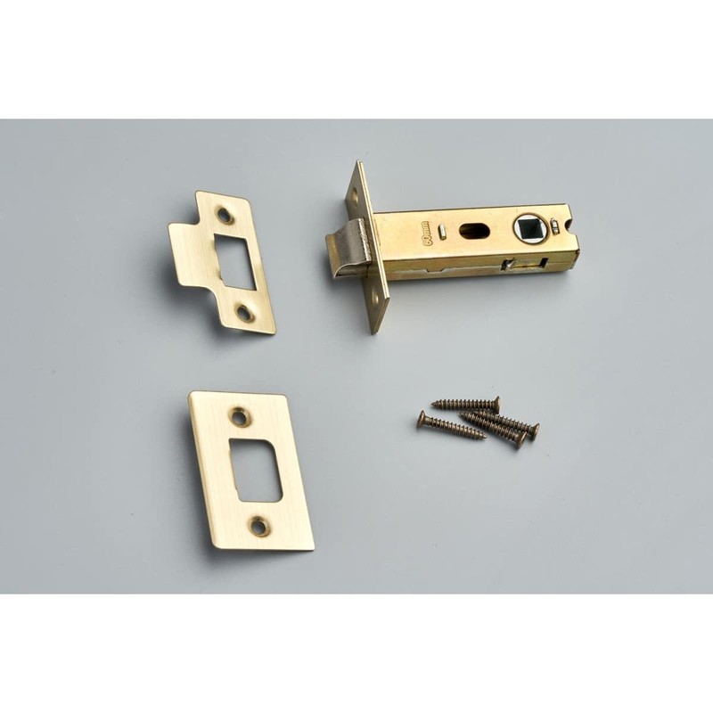 Designer Levers - Bolt Through Tubular Latch 75mm Case -