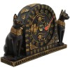 Ebros Ancient Egyptian Bastet Table Clock Statue 6.75" Long with