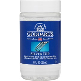 Goddard's Goddard’s Silver Cleaner Dip – Silver Jewelry Cleaner Solution for Filigree M...