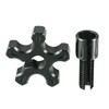 X AUTOHAUX Brake Clutch Levers Adjuster Screw M8x1.25 Motorcycle Titanium