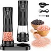 2Packs Electric Salt and Pepper Grinder Set with Digtal Display