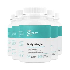Fantasy 5-Pack Her Fantasy Box Body Magic - Body Magic Chlorophyll Capsules-300 Capsules