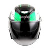 1Storm Motorcycle Open Face Helmet Scooter Classical Knight Bike Dual