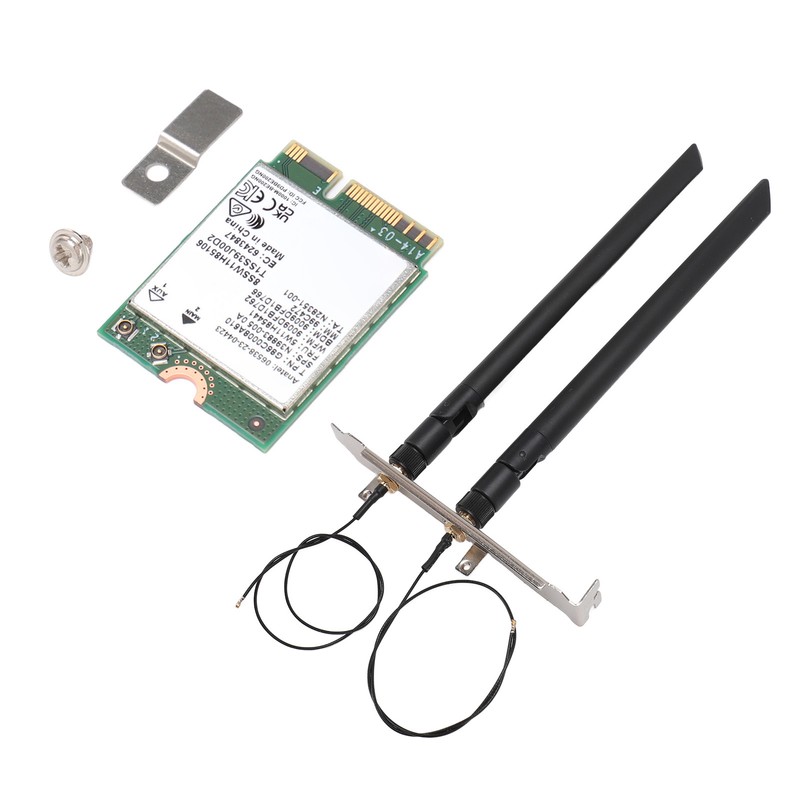 WiFi 7 Card 2.4G 574Mbps 5G 2400Mbps 6G 5800Mbps BT