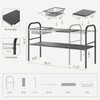 NETEL Under Sink Organizers, 2 Tier Expandable Cabinet Shelf with