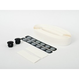 Bike Ribbon Cork Plus Road Handle Bar Tape - White