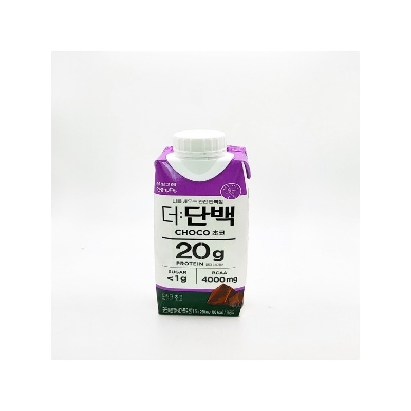 Binggrae The Protein Drink 250ml 3 Melon + 3 Chocolate