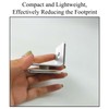 Stainless Steel 90 Degree Glass Clamp, Single Side Square Glass