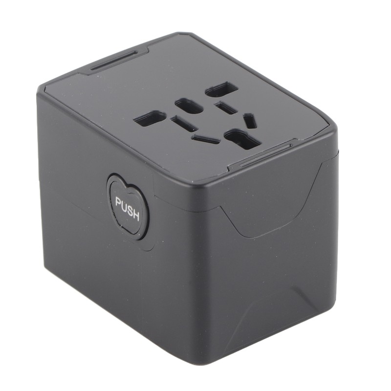 Universal Travel Adapter International Plug Power Converter Multi Outlets
