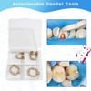 4-Piece Dental Rubber Dam Clamps Set, Hard Resin Material, Includes