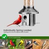 Roamwild PestOff Squirrel Proof Bird Feeder (Antique Platinum)