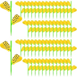 Boromine Fruit Fly Traps - 60 Pack Yellow Sticky Traps for Plants
