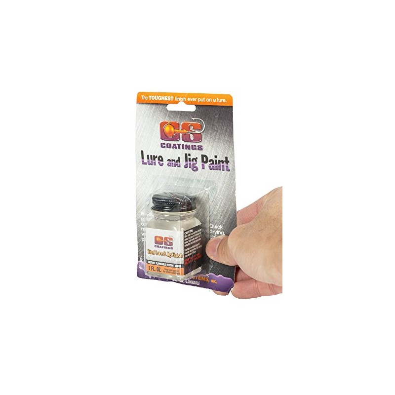 Component Systems DRMS-210 Vinyl Lure and Jig Paint, Clear