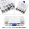 120pcs Retaining Snap Rings,304 Stainless Steel E-Clip Retaining Snap Ring