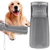 Botella de agua con canal de agua para animales, Bebedero