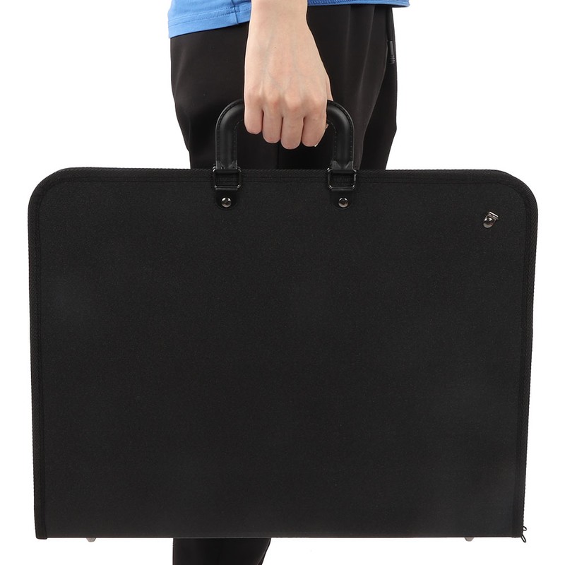 PVC Portable Painting Plate Bag A3 Drawing Sketch Board Storage