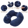 PATIKIL Automatic Inflatable Pillow, 2 Pcs Soft Flash Travel Neck
