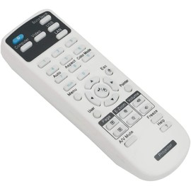 VINABTY Replacement Remote Fit for Epson Multimedia Projector EB-X03 EB-X11 EB-X12 EB-X14 EB-X18 EB-X24 EB-X120 EB-X200 EB-S03 EB-S11 EB-U04 EX3220 EX5220 EX5230 EX6220 EX7220 VS230 VS330 VS335W