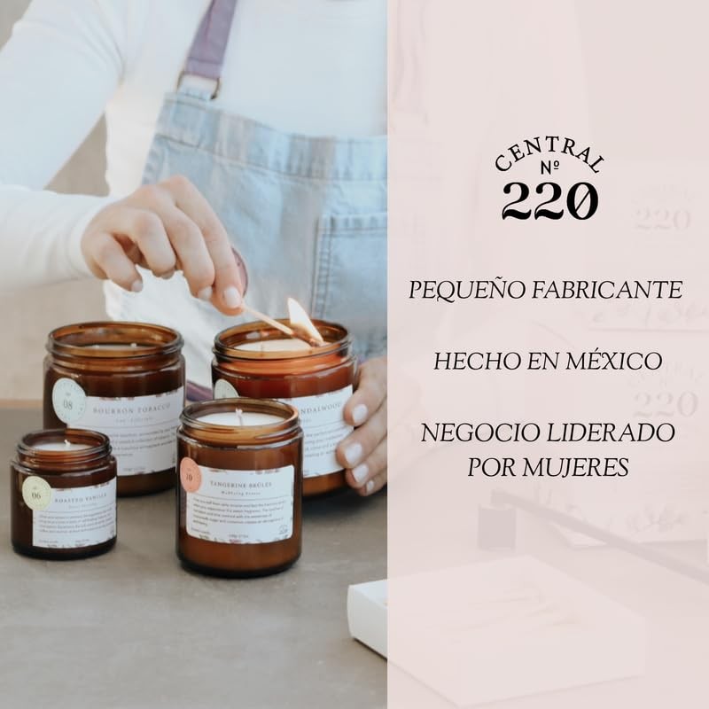 CENTRAL 220 Vela Lavender Fields Lavanda fresca, romero, eucalipto y