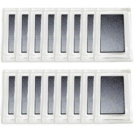 Hamepachi Magnet, Medium, 68 Shape, 50 Pieces, For Fridge, Handmade Photo Frame, Magnetic Plate, Acrylic, Inlayable, 2.7 x 1.7 inches (67.5 x 44.5 mm)