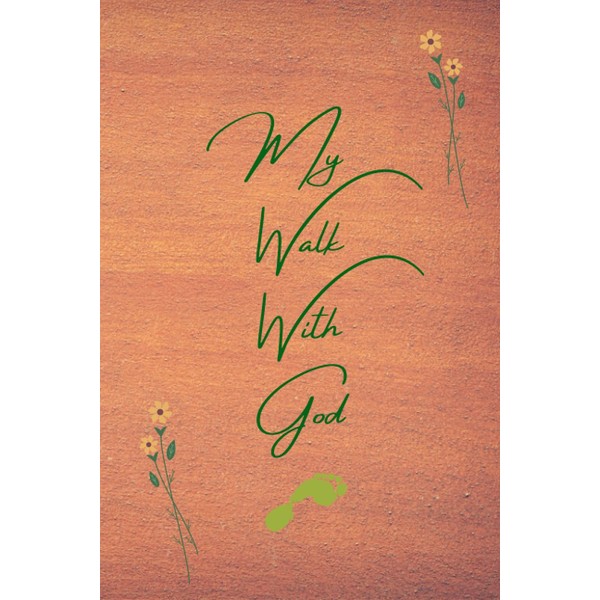 My walk with God journal notebook