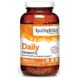 Kyolic Kyo-Dophilus Daily Probiotic, Immune Health & Digestive Support*, 360 Capsules