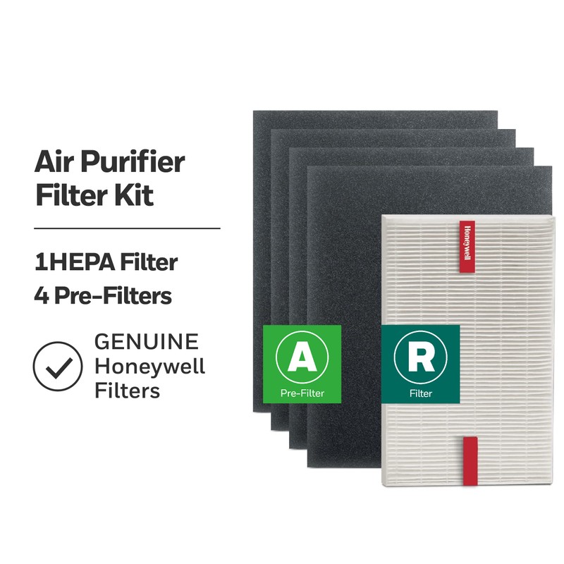 Genuine Honeywell HRF-ARVP100 1-Year Value Filter Kit for Medium Room