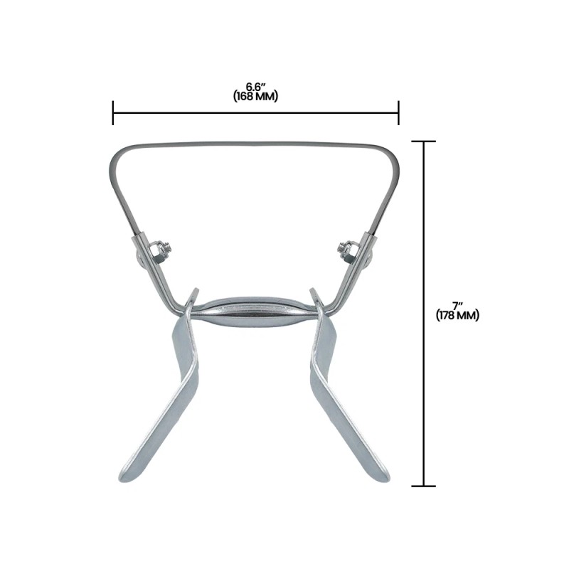 Zenport J1480 Scuffle Stirrup Action Hoe Head