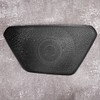Aluminum Alloy Black Console Dashboard Speaker Cover Trim Fits for