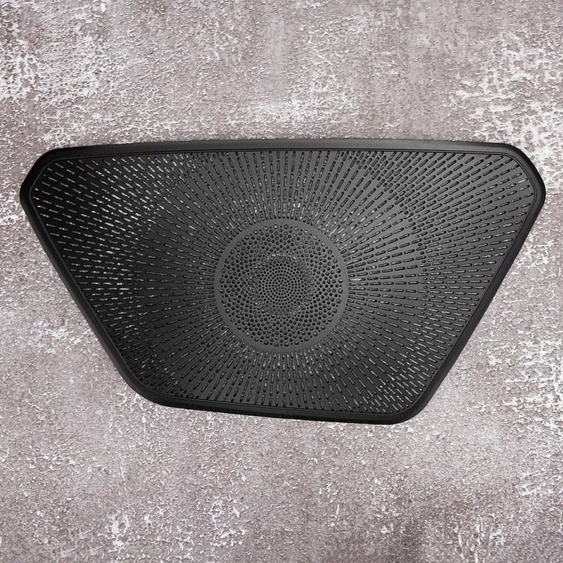 Aluminum Alloy Black Console Dashboard Speaker Cover Trim Fits for