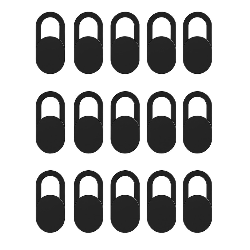15PCS Webcam Cover, Protección Deslizante de Cámara Web para Privacidad