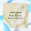 Bliss Lemon Love Exfoliating Duo: Soapy Suds Body Wash &