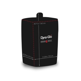 Dyna-Glo DG1235GSC Premium Wide Body Vertical Smoker Grill Cover, Black