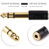 HSEUOPV is a Gold Plated 6.35mm (1/4") Male to 3.5mm