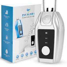Evon Air 1 Portable Air Purifier | 50M Ions/cm³, Rechargeable 500 mAh Battery, 120 Hours Runtime, Filterless, CE ROHS FCC SGS Certified, PM2.5 & Formaldehyde Removal | Necklace Type Design