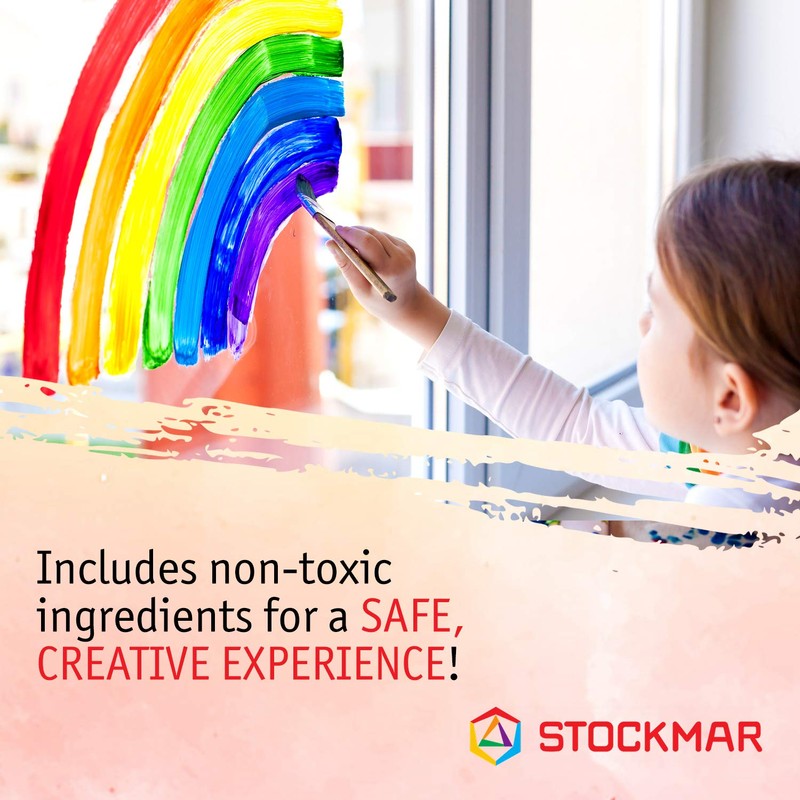 STOCKMAR ST43041 Watercolor Paints, Transparent Paints, Three Primary Colors, Set