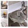 Kitchen Triangle Sink Strainer, Corner Sink Strainer, Multifunction Sink Drain