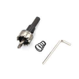 Unbranded 21mm HSS Drill Bit Hole Saw Tooth Set Stainless Steel Metal Alloy Cutter