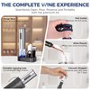 [6-IN-1] Electric Wine Opener, Rechargeable Wine Bottle Opener with Foil