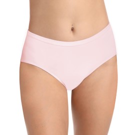 IRISMORII Womens Leak Proof Incontinence Underwear Postpartum Brief with 56 ml Absorbency Bladder Control Panties 1 Pack (Pink, XL)