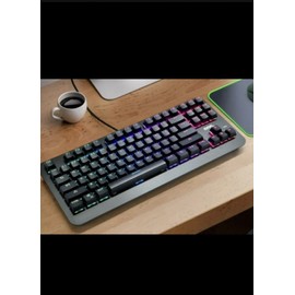 Onn  Mechanical Gaming Keyboard -USB Compact |Tenkeyless (TKL) Design Brand New