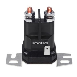 LordandLand Genuine OEM Replacement Starter Solenoid 3 Terminal for B&S 691656 555375GS 790951 691656 Trom-Betta 812-1201-211-05 812-1201-211-06 for Riding Lawn Mower