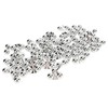 50PCS Fishing Double Rattle Metal Sea Fishing Attractor Bell Beads